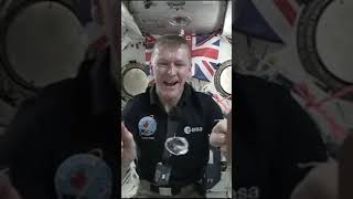 Fun With Water in Space at ISS imaginedragons space internationalspacestation [upl. by Chappie]