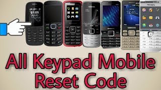 All Mobile Master Code For Reset  How To Hard Reset Keypad Mobile  Ramesh Bhai Technical [upl. by Valenza]