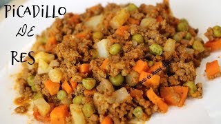 PICADILLO DE RESCARNE MOLIDACOMO HACERMEJORADA [upl. by Azalea]