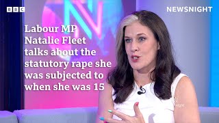 Labour MP Natalie Fleet talks about the statutory rape she was subjected to when she was 15 [upl. by Edna]