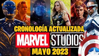 CRONOLOGÍA MARVEL STUDIOS 🚨ACTUALIZADO MAYO 2023🚨ORDEN CORRECTO de las SERIES y PELÍCULAS del UCM 🤯🔥 [upl. by Costanzia]