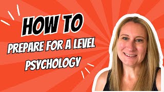 How to Prepare for A Level Psychology AQA [upl. by Marler]