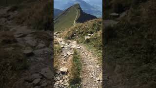 Hiking the top of Niesen mountain 2362m Switzerland [upl. by Beth]