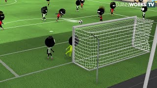 Stickman Soccer 2018 by Djinnworks GmbH Android Gameplay HD [upl. by Aremahs]