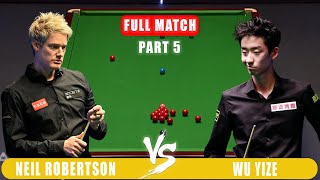 Neil Robertson vs Wu Yize Final Snooker 2024  English Open 2024 Snooker Highlights Part 5 [upl. by Lilithe]