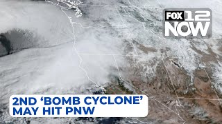 2nd ‘bomb cyclone’ is heading for the Pacific Northwest [upl. by Ly]