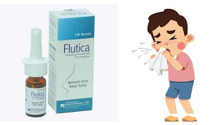 Flutica nasal spray nasalpolyps nasal allergy healthylifestyle health [upl. by Thera]