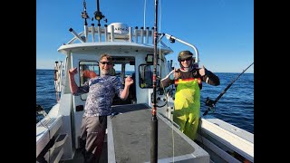 Halibut Fishing Off Newport Oregon 05102024 [upl. by Nwahsit]