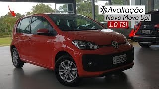 Avaliação  Novo Volkswagen Move Up 10 TSI 2018  Curiosidade Automotiva® [upl. by Yllime]