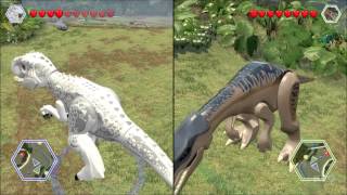 LEGO® Jurassic World all custom dinosaurs [upl. by Niledam]