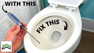 How To Fix a Slow Filling Toilet in 2 Simple Steps [upl. by Riada967]