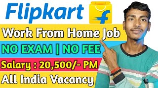 Flipkart Job Work From Home 2024  Flipkart New Vacancy 2024 [upl. by Eulalia]