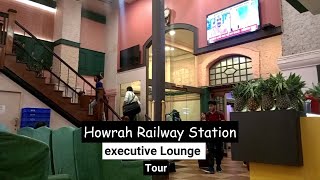 Howrah railway station and Executive Lounge tour [upl. by Ytisahcal]