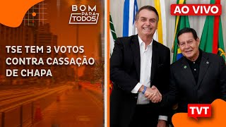 AOVIVO  TSE tem 3 votos contra cassação de chapa  Relatório da CPI chega às mãos da PGR e STF [upl. by Oralia]