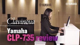 Clavinova 야마하 디지털 피아노 CLP735 리뷰 [upl. by Paola]