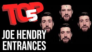 Top 5 Joe Hendry Wrestling Entrances [upl. by Libenson]