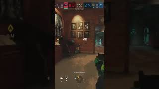 Insane 1v4 on match point rainbowsixsiege r6siege siege fypage rainbowsix clutchmoments [upl. by Sherborne438]