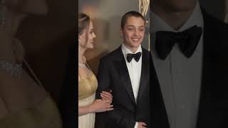 Angelina Jolie and Son Knox on the Red Carpet [upl. by Layla]