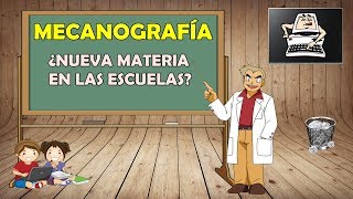 MECANOGRAFÍA ¿ASIGNATURA PENDIENTE  Innovación Educativa [upl. by Schaaff]