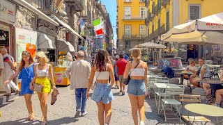 Naples Italy 🇮🇹  July 2024  4K 60fps HDR Walking Tour [upl. by Trever474]