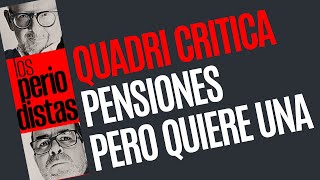 Análisis ¬ Gabriel Quadri critica pensiones pero quiere una [upl. by Ostap]