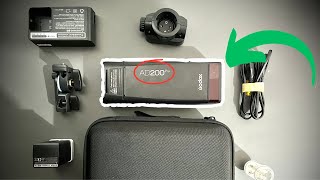 Unboxing the Godox AD200 Pro  Powerful Portable Flash [upl. by Anert]