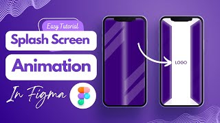 Door animation in figma  splash screen animation in figma  easy amp simple tutorial  logo animation [upl. by Dinny]