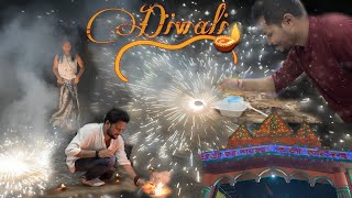 DHAMAKAA💥চাৰিওফালে বন‍্যহস্তী🐘😱Diwali and Birthday Party🪔🎂🥳 [upl. by Ymirej]