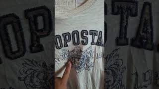 Thrifting AEROPOSTALE Made In INDONESIA Long Sleeve Oblong Lengan Panjang [upl. by Dami]