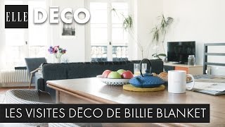 Visite déco de Billie Blancket  un appart parisien de 60 m² ultra malin  Elle Déco [upl. by Yliak948]