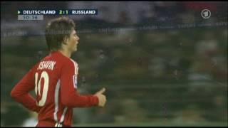 Germany  Russia 21 Arshavin [upl. by Aizan645]