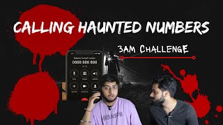 3AM Challenge We Called Haunted Numbers and Something TERRIFYING Answered [upl. by Aihsena]