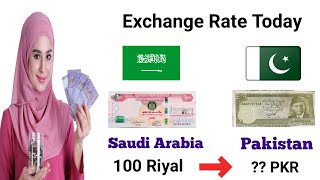 100 Saudi Riyal in Pakistani Rupees  100 Riyal Rate in Pakistan  Saudi Riyal Rate in Pakistan [upl. by Saxe70]