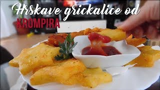 Hrskave grickalice od krompira  Crispy potato snacks [upl. by Vin915]