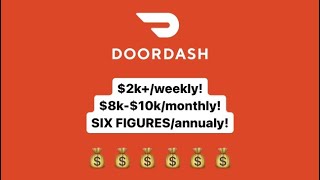 2k weekly with DoorDash 3 M Method to maximize earnings dropping soon [upl. by Verlee926]