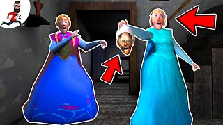 Granny Elsa vs Granny Anna 🍦funny horror animation Abegi Jo [upl. by Sapphire]