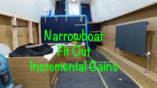 Ep 29 Narrowboat FitOut Incremental Gains [upl. by Roeser]