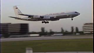 Lloyd Aereo Boliviano Boeing 707323C Landing at MIA [upl. by Konikow]