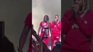 Lil durk stops concert to help a fan rap music lildurk crazy rapper [upl. by Justis170]