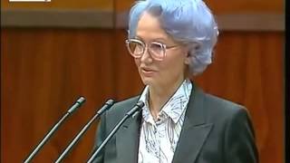 Margot Honecker  Rede Berlin 1989 [upl. by Caritta699]