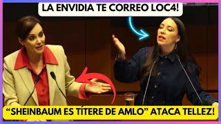 JULIETA RAMIREZ SE TUNDE A CLAVILLAZO EN EL SENADO LE TIRO SUS MENTIRAS 4t amlo morena [upl. by Aivekal]