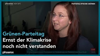 Interview mit Kathrin Henneberger beim Parteitag der Grünen am 241123 [upl. by Airemaj]