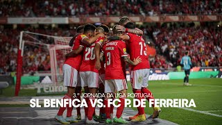 ResumoHighlights SL Benfica 32 FC Paços de Ferreira [upl. by Mariel]