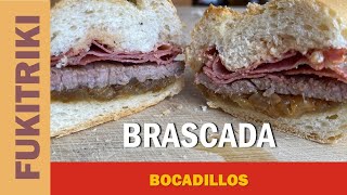 BRASCADA 🐖🐄🧅  Clásico de los almuerzos valencianos 💙💛❤️ 😋🤤 [upl. by Jimmy]