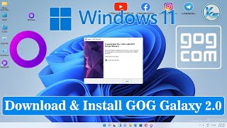 ✅ How To Download And Install GOG Galaxy 20 On Windows 11 [upl. by Charie271]