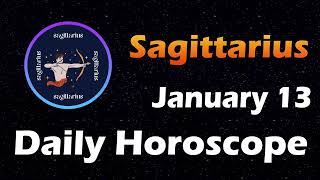 Sagittarius Horoscope Today Sagittarius Tarot today 13th January 2024 SagittariusHoroscope [upl. by Felicle]