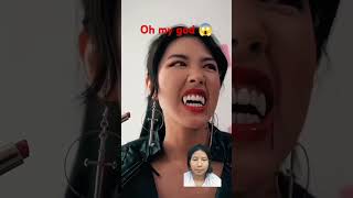 vampire girl 😱oh my god 😱 AlanChikinChow kdrama shorts ytshorts [upl. by Selym]