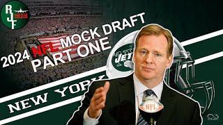 2024 NFL MOCK DRAFT PART 1 [upl. by Crooks]