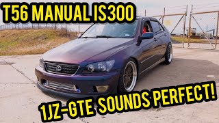 1JZGTE swapped Lexus IS300 with a Grannas T56 makes all the right sounds 1jzgte is300 [upl. by Isabea46]