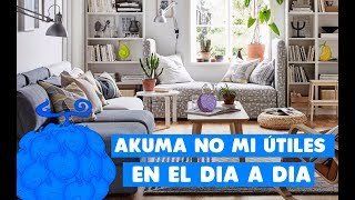 ¡AKUMA NO MI ÚTILES EN LA VIDA REAL  ONE PIECE  LUFFY NO MI [upl. by Lacim]